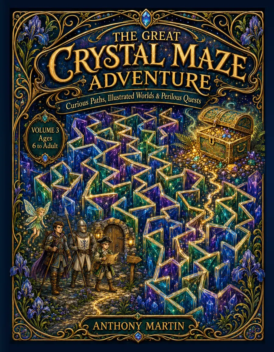 The Great Crystal Maze Adventure, Volume 3 cover